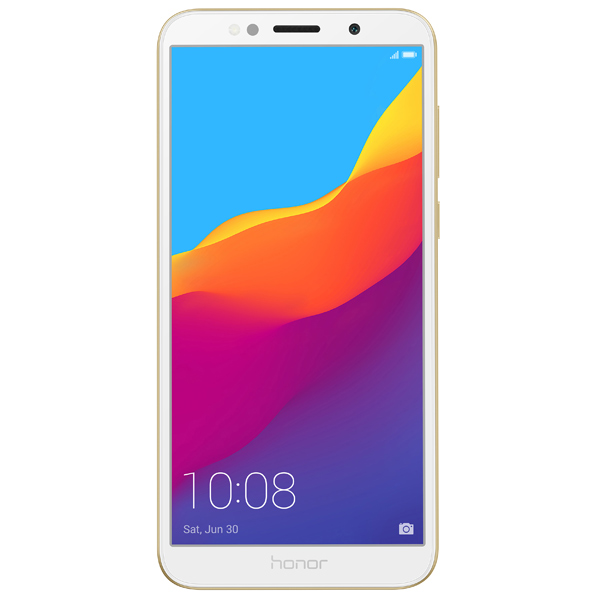 Смартфон Honor 7A 16Gb Gold, LTE, 5.45" 18:9 (1440x720), MT6739 (4x1,5ГГц), 13Мп/5Мп, 2Gb/16Gb, 3020 мАч, And 8.0, 146,5х71х8,3мм Смартфон Honor 7A 16Gb Gold, LTE, 5.45" 18:9 (1440x720), MT6739 (4x1,5ГГц), 13Мп/5Мп, 2Gb/16Gb, 3020 мАч, And 8.0, 146,5х71х8,3мм