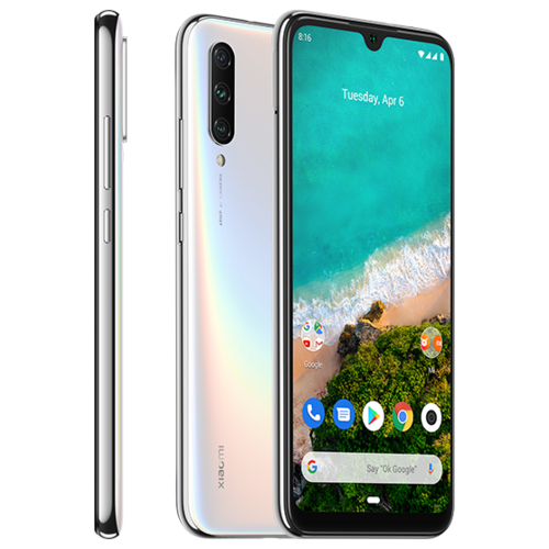 Смартфон Xiaomi Mi A3 64Gb White (РСТ), 6,09" (1560x720)AMOLED, SD 665 (8x2.0Ghz), And One, 4Gb/64Gb, 48+8+2Mp/32Mp, 4030 mAh Смартфон Xiaomi Mi A3 64Gb White (РСТ), 6,09" (1560x720)AMOLED, SD 665 (8x2.0Ghz), And One, 4Gb/64Gb, 48+8+2Mp/32Mp, 4030 mAh