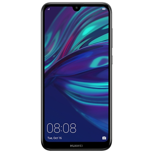 Смартфон Huawei Y7 2019 Black (DUB-LX1) 32Gb, 6,26" IPS 19:9 (1520x720), SnapDr 450 (8x1,8ГГц), 13Мп+2Мп/8Мп+2Мп, 3Gb/32Gb, 2 Sim, 4000 мАч, A 9.0 Смартфон Huawei Y7 2019 Black (DUB-LX1) 32Gb, 6,26" IPS 19:9 (1520x720), SnapDr 450 (8x1,8ГГц), 13Мп+2Мп/8Мп+2Мп, 3Gb/32Gb, 2 Sim, 4000 мАч, A 9.0