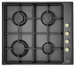 Поверхность газовая Beko HIZG 64126 AR ретро антрацит Поверхность газовая Beko HIZG 64126 AR ретро антрацит