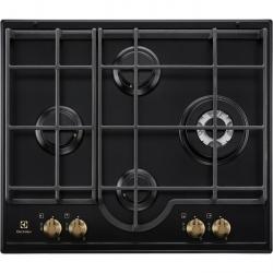 Поверхность газовая Electrolux GPE 363RBB ретро антрацит Поверхность газовая Electrolux GPE 363RBB ретро антрацит